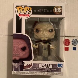 Desaad justice league Funko pop (NWT)
